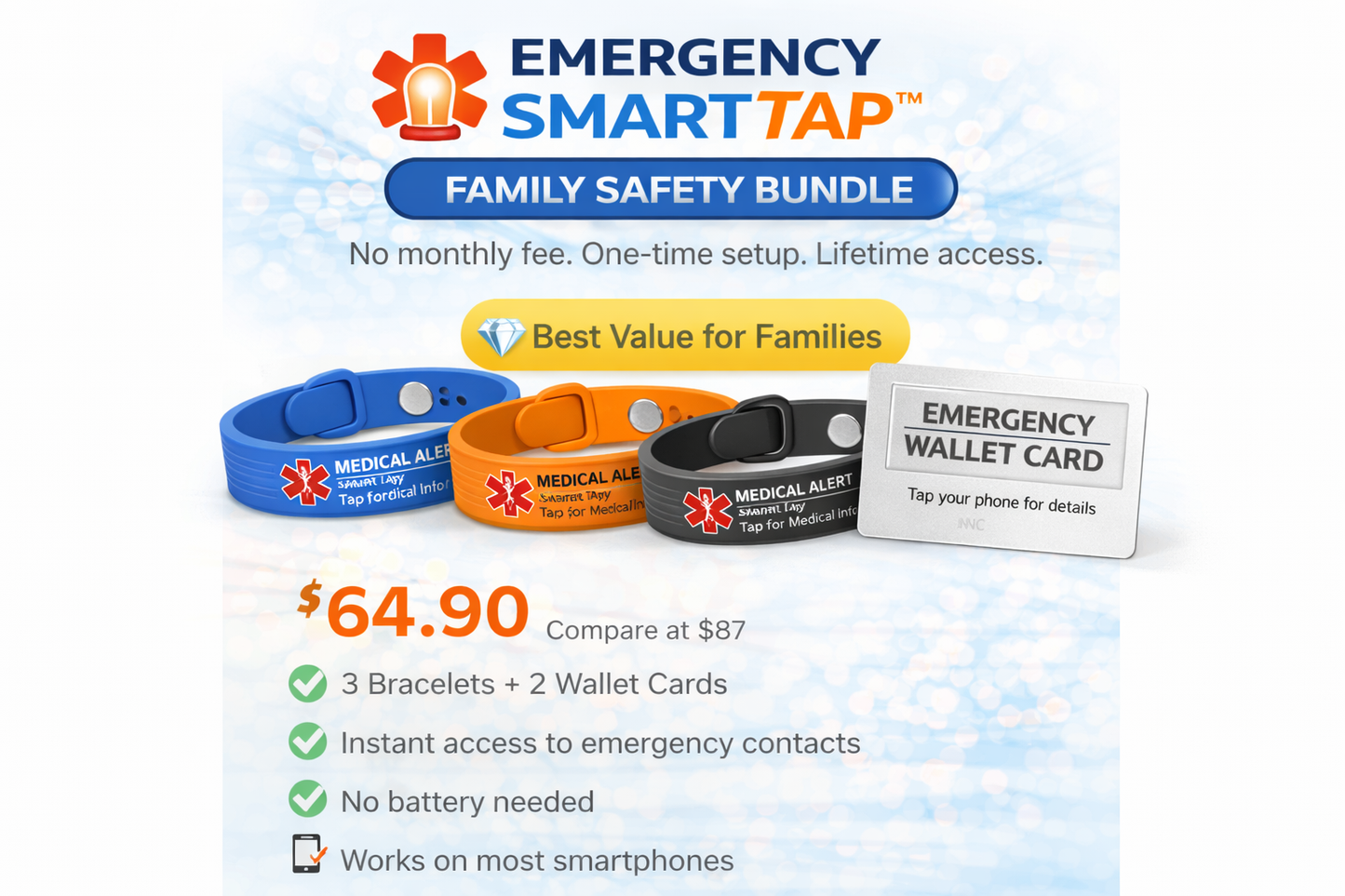 STJ SecureTap™ Family Bundle